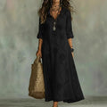 Tummy-Camouflaging Floral Summer Dress